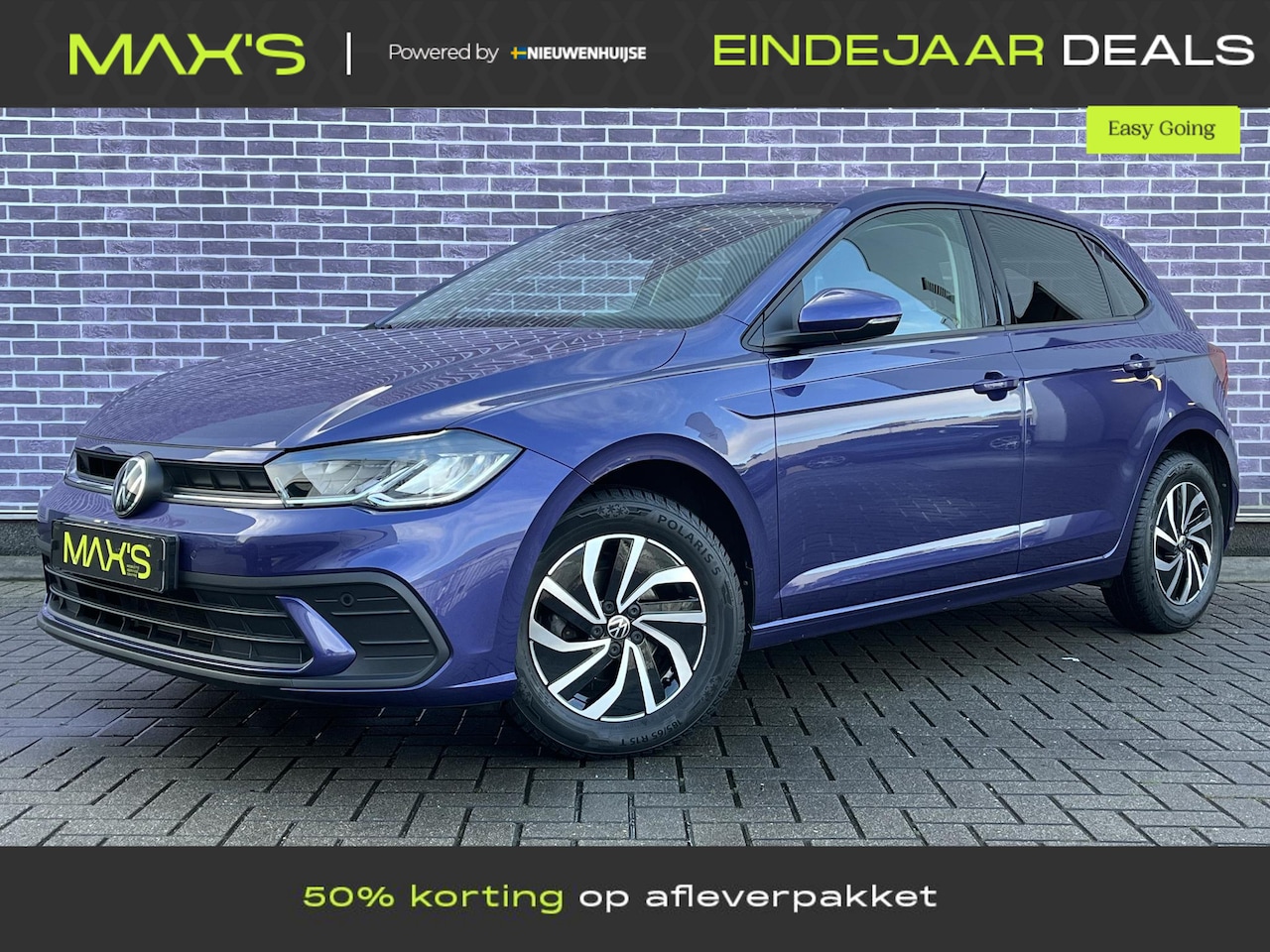 Volkswagen Polo - 1.0 TSI Life DSG | LED koplampen | Apple Carplay / Android Auto | PDC | Cruise Control | A - AutoWereld.nl