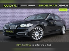 BMW 5-serie - 530d High Executive | Sportstuur | Stoelverwarming | Volledig Dealer Onderhouden | Leer |