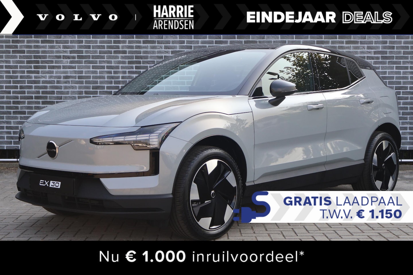 Volvo EX30 - Single Motor Extended Range Plus 69 kWh Sepp subsidie | Harman Kardon | dak in contrastkle - AutoWereld.nl