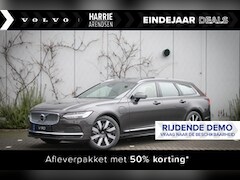 Volvo V90 - Recharge T6 Long Range Ultimate Bright | Stoelmassage | Panoramadak | Leder | Stoelventila