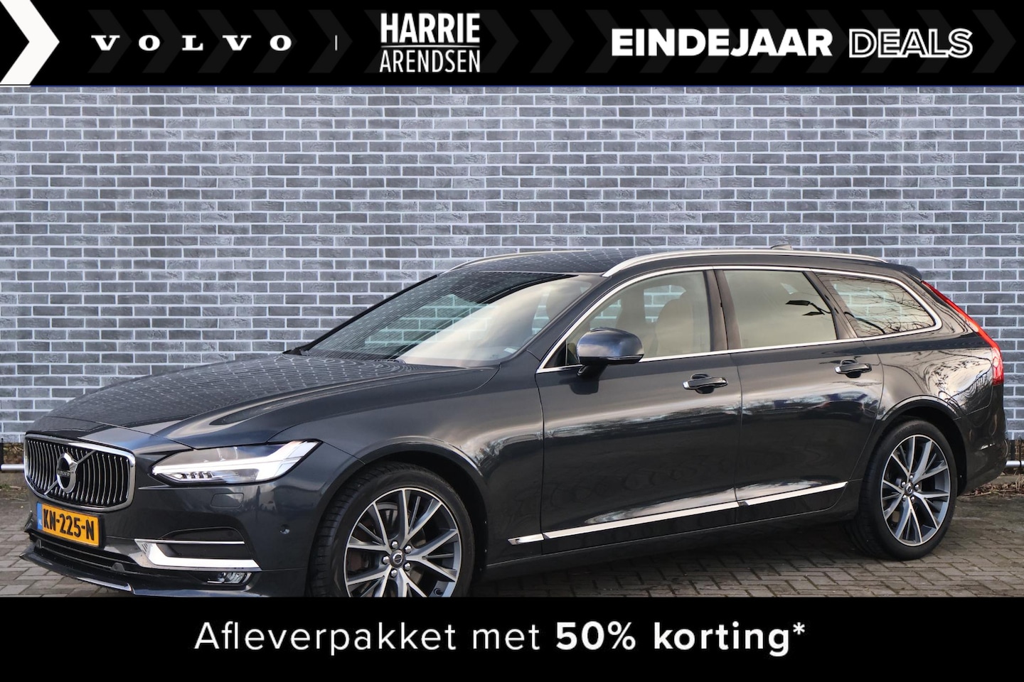 Volvo V90 - 2.0 T5 Inscription Stoelverwarming | Stoel Koeling | Elektr achterklep | Camera | Dodehoek - AutoWereld.nl