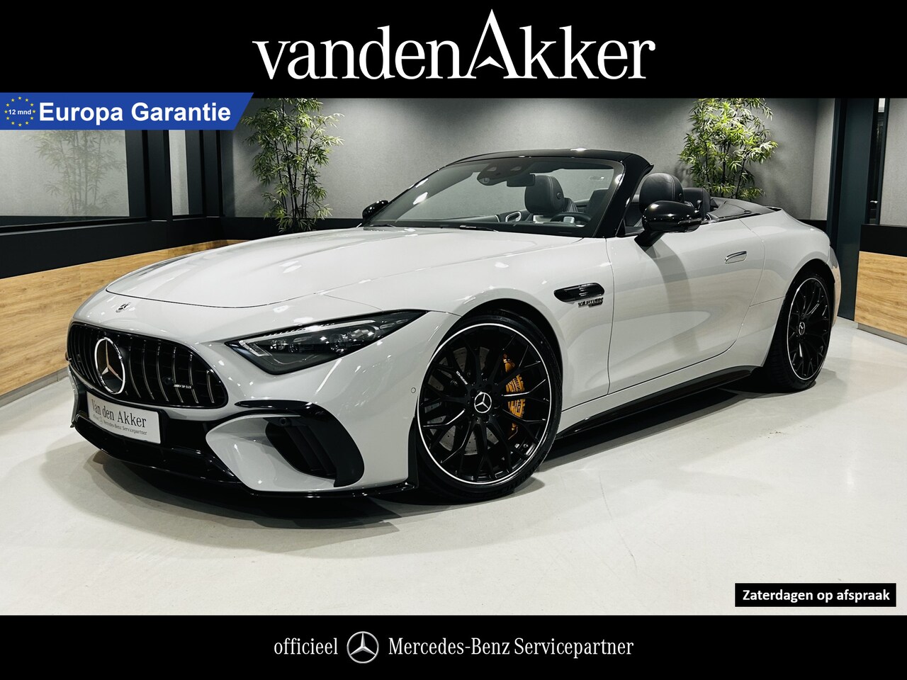 Mercedes-Benz SL-klasse Roadster - 63 4MATIC+ // Keramische remmen // Liftsysteem // AlpinGrau // AMG Nightpakket II // Burme - AutoWereld.nl