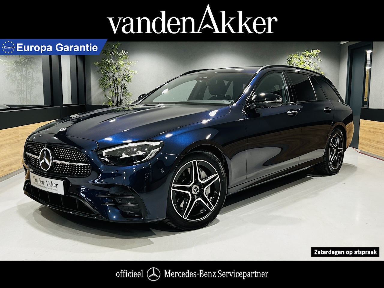 Mercedes-Benz E-klasse Estate - 200 AMG // Night pakket // 360 Camera // Keyless Entry // Sfeerverlichting // Leder // Ala - AutoWereld.nl