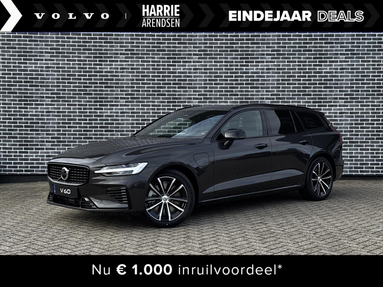 Volvo V60 - 2.0 T6 Recharge AWD Plus Dark | Adaptieve Cruise Control | Schuifdak | Getint glas | Harma - AutoWereld.nl