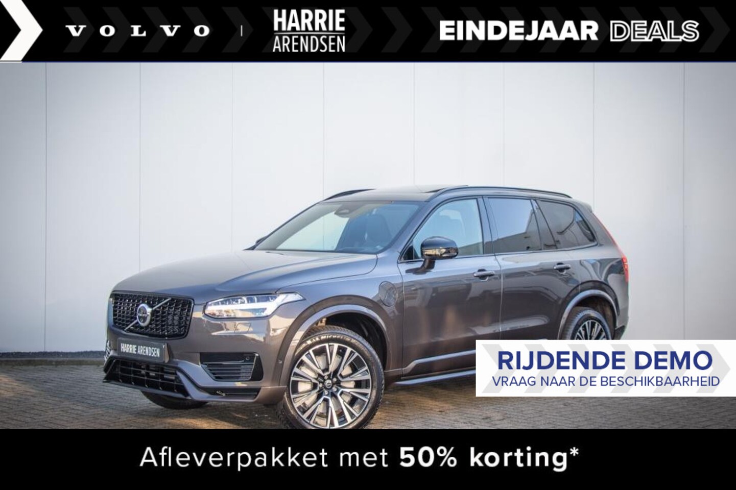 Volvo XC90 - Recharge T8 Ultimate Dark | Panoramadak | Harman&Kardon sound | Dodehoek assistent | Stoel - AutoWereld.nl