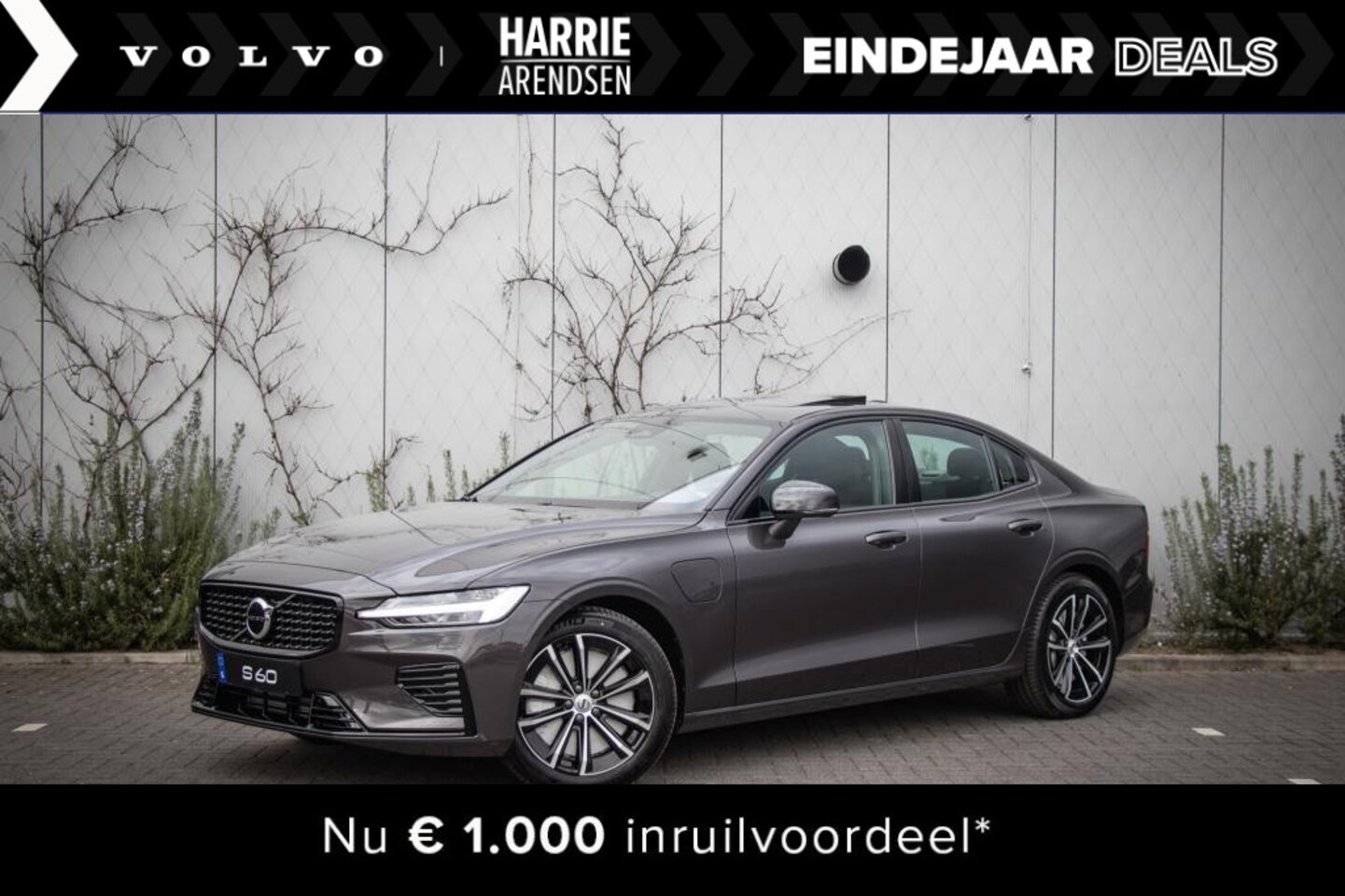 Volvo S60 - Recharge T6 Ultimate Dark | Adaptieve Cruise Control | Harman Kardon audio | Schuif-/kante - AutoWereld.nl