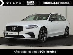 Volvo V90 - 2.0 T6 Recharge AWD Ultimate Dark | Bowers & Wilkins audio | Luchtvering | 360 graden Came