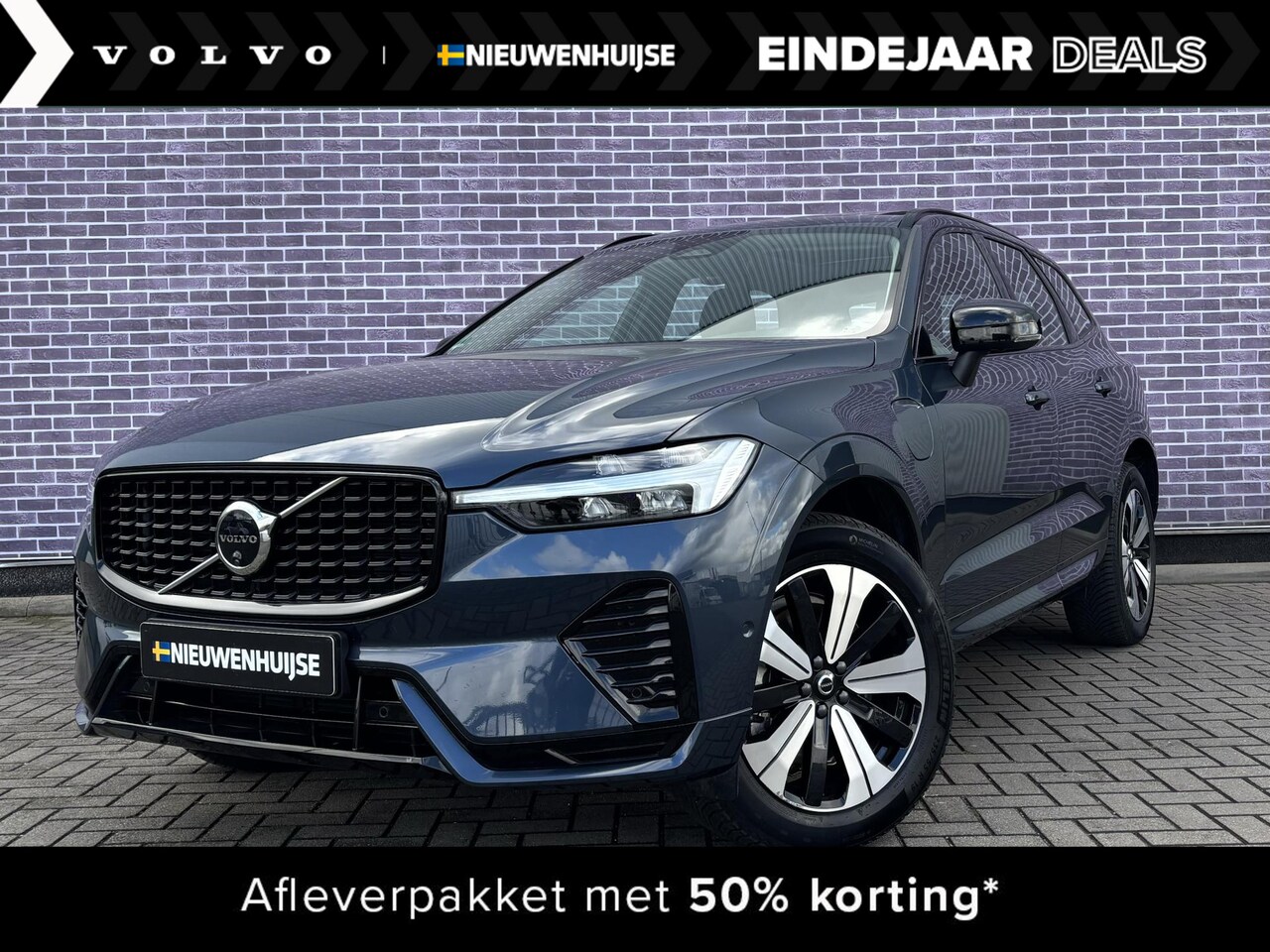 Volvo XC60 - T6 Recharge AWD Plus Dark Long Range | Adaptive cruise control | 360° Camera | Trekhaak | - AutoWereld.nl