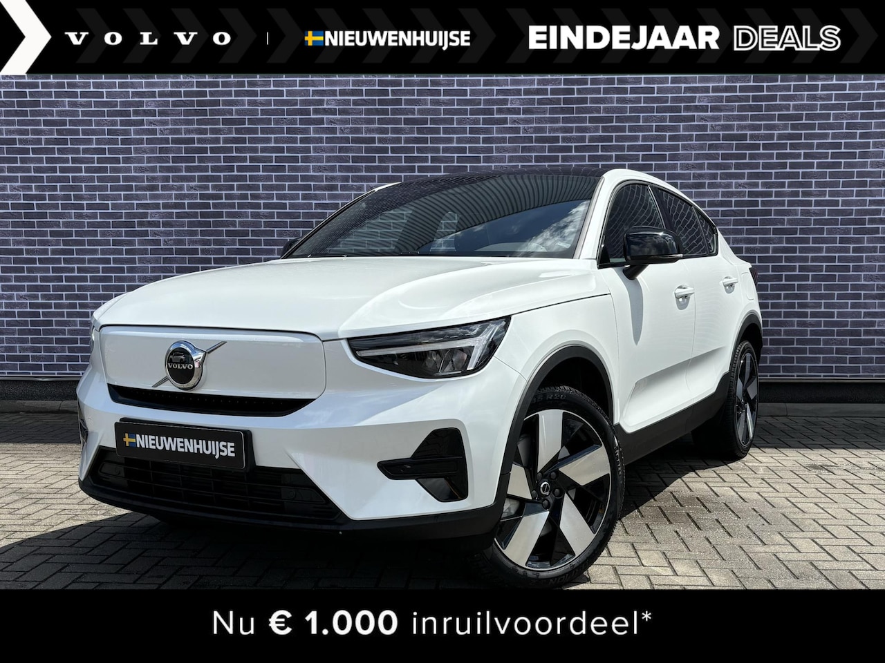 Volvo C40 - Extended Range Plus EC40 - VOORAADKORTING - | 20" LM velgen | Microtech/Nubuck bekleding | - AutoWereld.nl