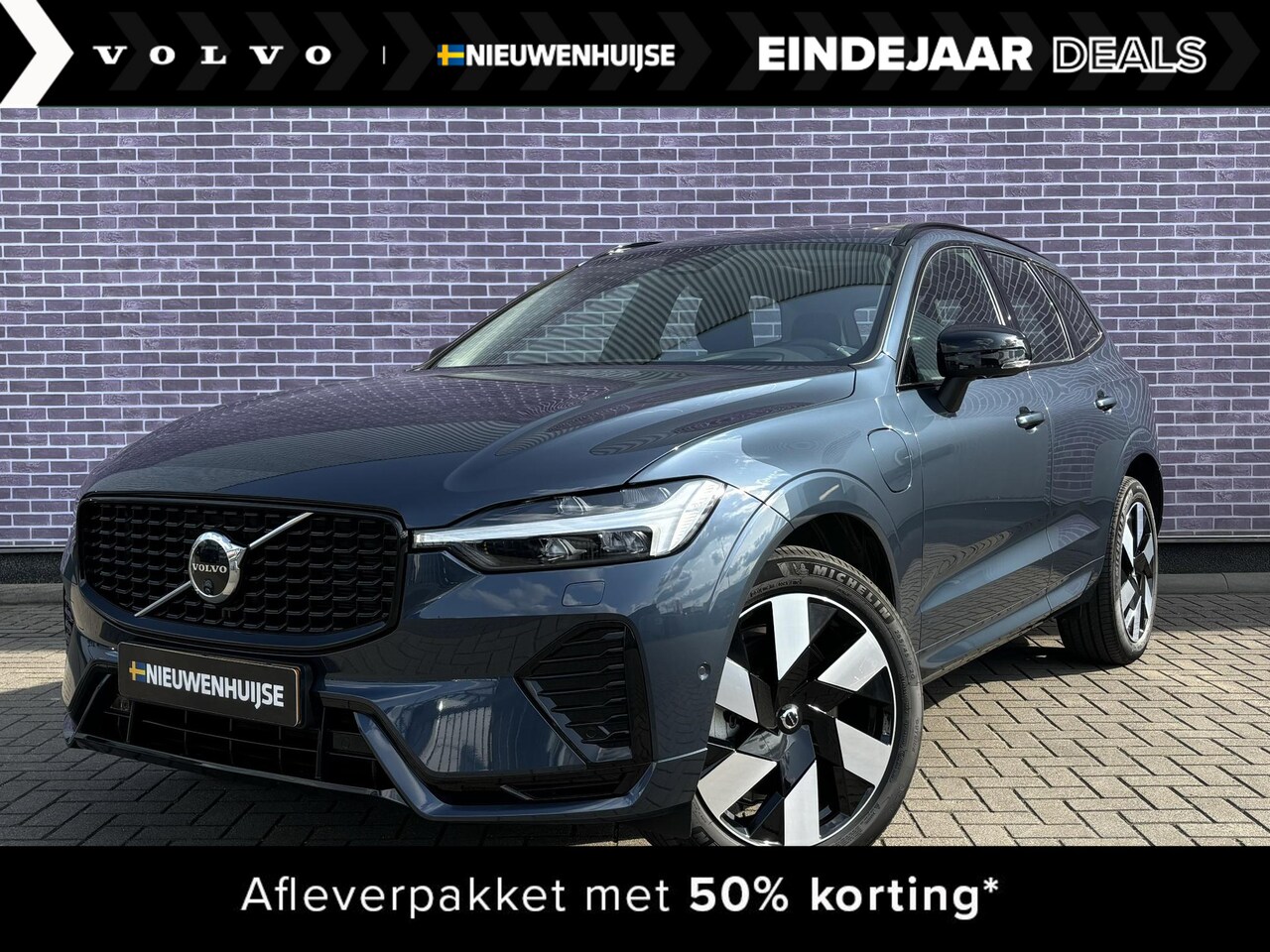 Volvo XC60 - T6 Recharge T6 AWD Ultimate Dark Long Range | Trekhaak | Adaptive cruise control | Head-up - AutoWereld.nl