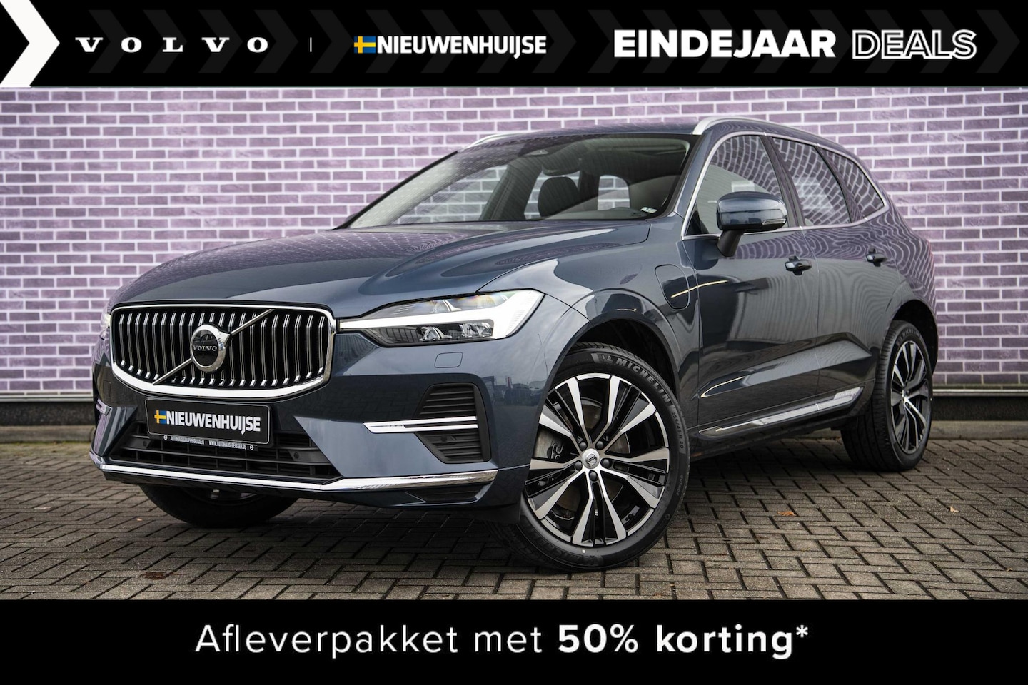 Volvo XC60 - T8 Recharge AWD Plus Bright Long Range | Harman Kardon audio | Verwarmbare voorruit | Full - AutoWereld.nl