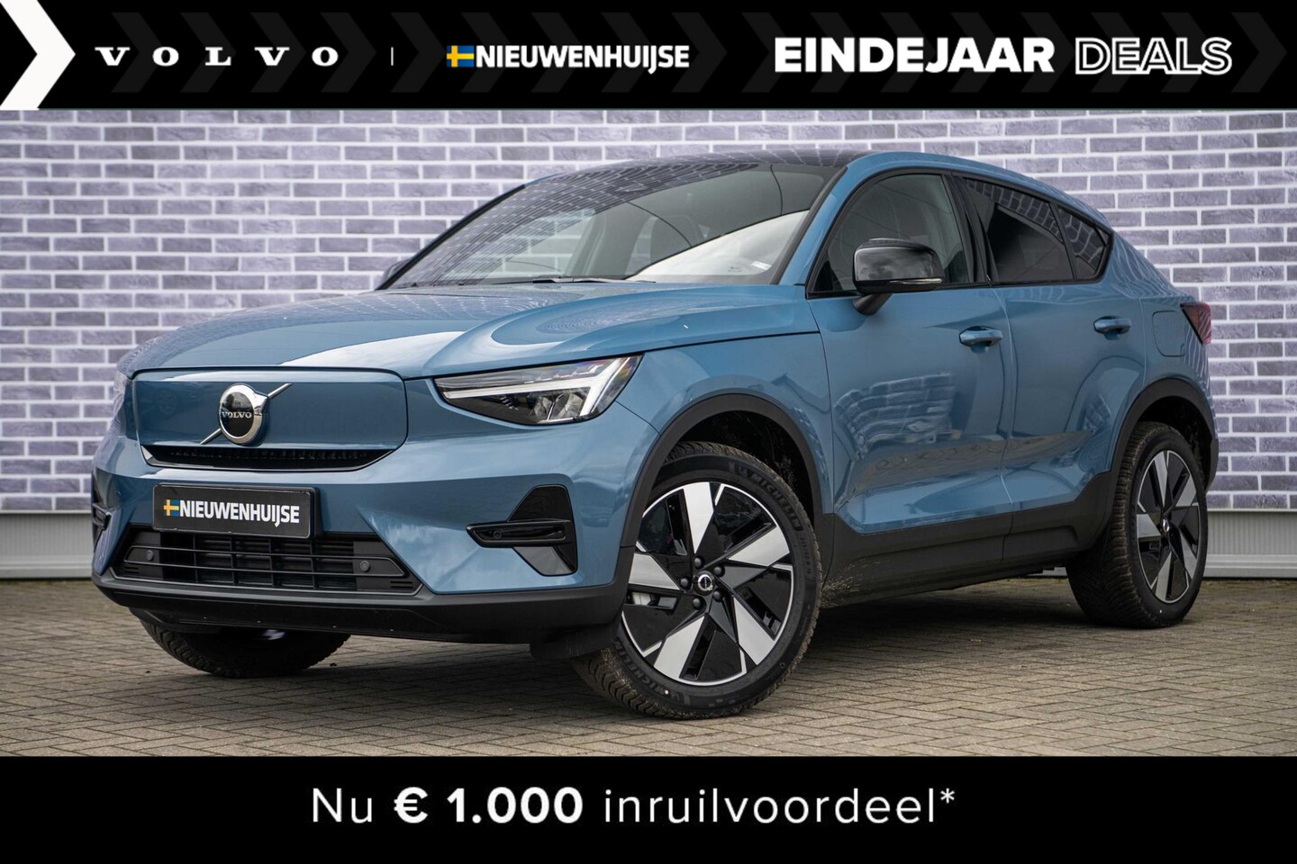 Volvo C40 - Recharge Extended Range Plus EC40 | Direct leverbaar, extra korting! | Trekhaak | Panorama - AutoWereld.nl