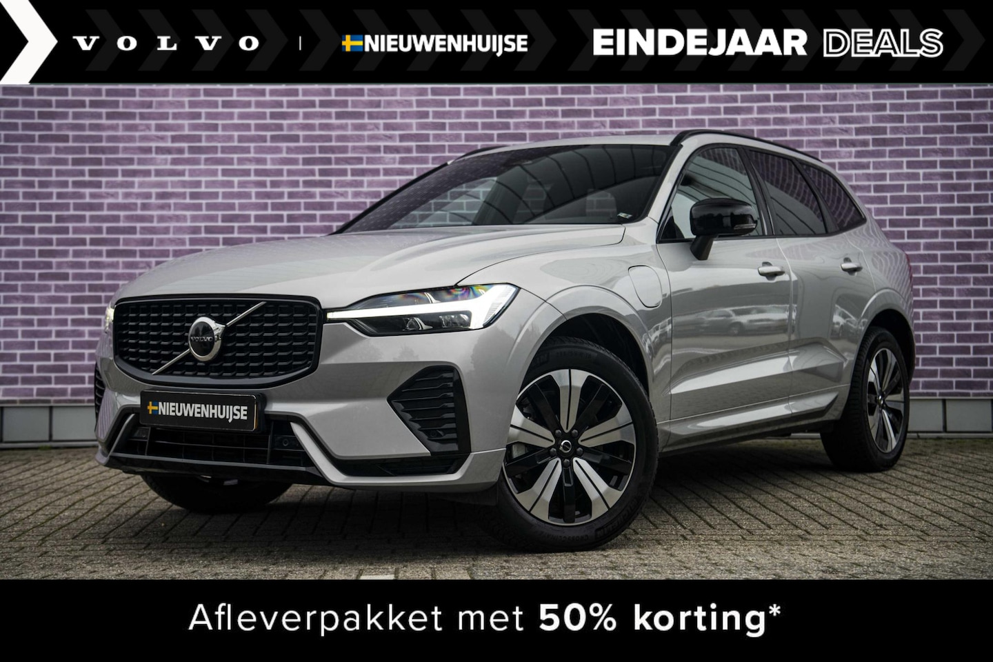 Volvo XC60 - 2.0 Recharge T6 AWD Plus Dark | Long Range | Navi | Getint glas | harman/kardon | Standkac - AutoWereld.nl