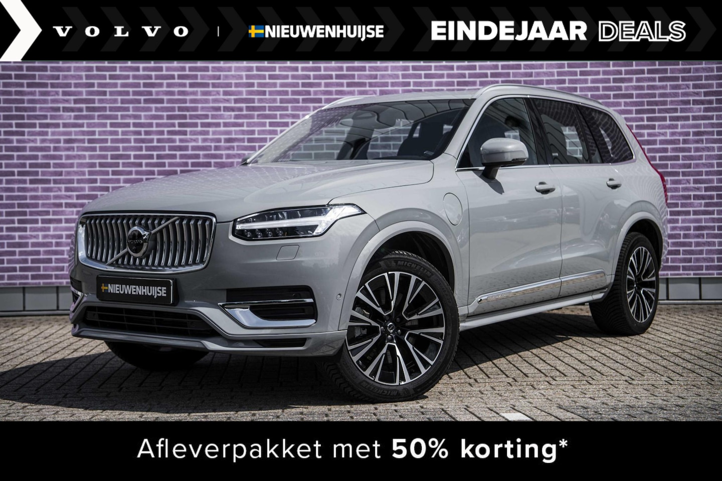 Volvo XC90 - T8 Recharge Long Range AWD Plus Bright | Elektr. Panoramadak | 360° Camera | Full LED kopl - AutoWereld.nl