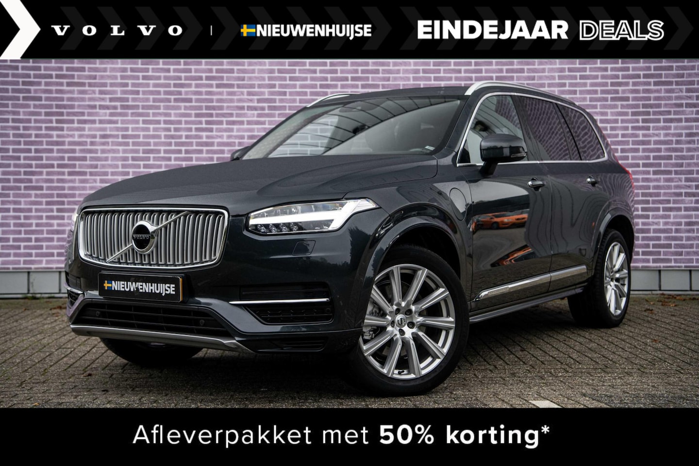 Volvo XC90 - 2.0 T8 Twin Engine AWD Inscription | Navi | Luchtvering | Trekhaak | Camera | Getint glas - AutoWereld.nl