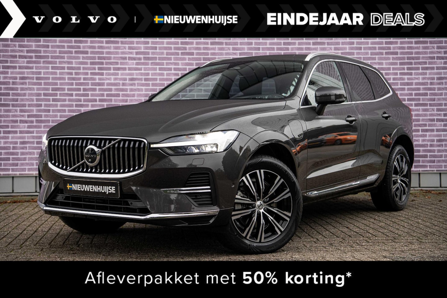 Volvo XC60 - 2.0 Recharge T6 AWD Ultimate Bright LONG RANGE | Trekhaak | Navigatie | Luchtvering | harm - AutoWereld.nl