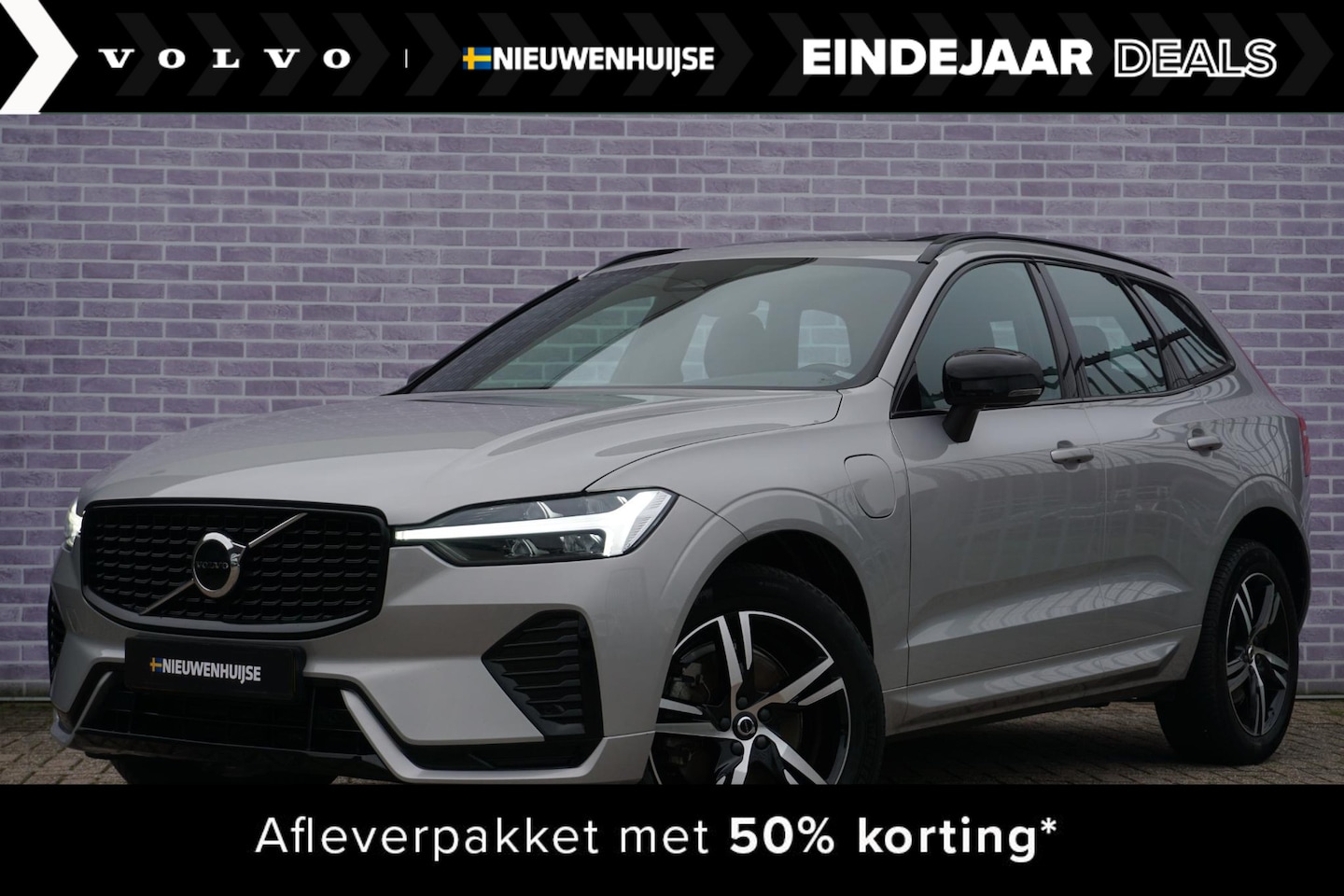 Volvo XC60 - 2.0 Recharge T6 AWD R-Design | Long Range | Trekhaak | Luchtvering | Schuif/kantel Panoram - AutoWereld.nl