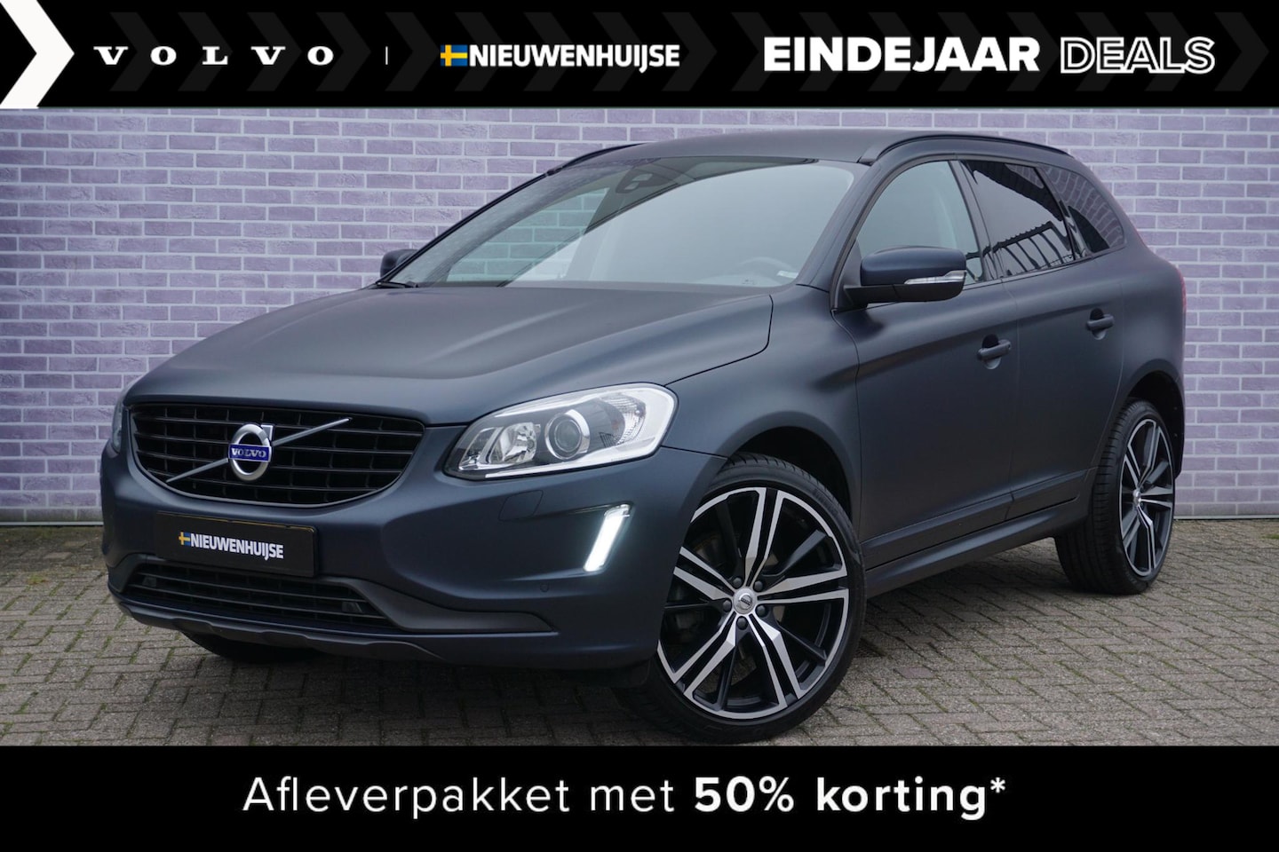 Volvo XC60 - 2.0 T5 AWD Polar+ | Uniek! | Trekhaak |20'' Lichtmetalen velgen | Leder | Achteruitrij cam - AutoWereld.nl