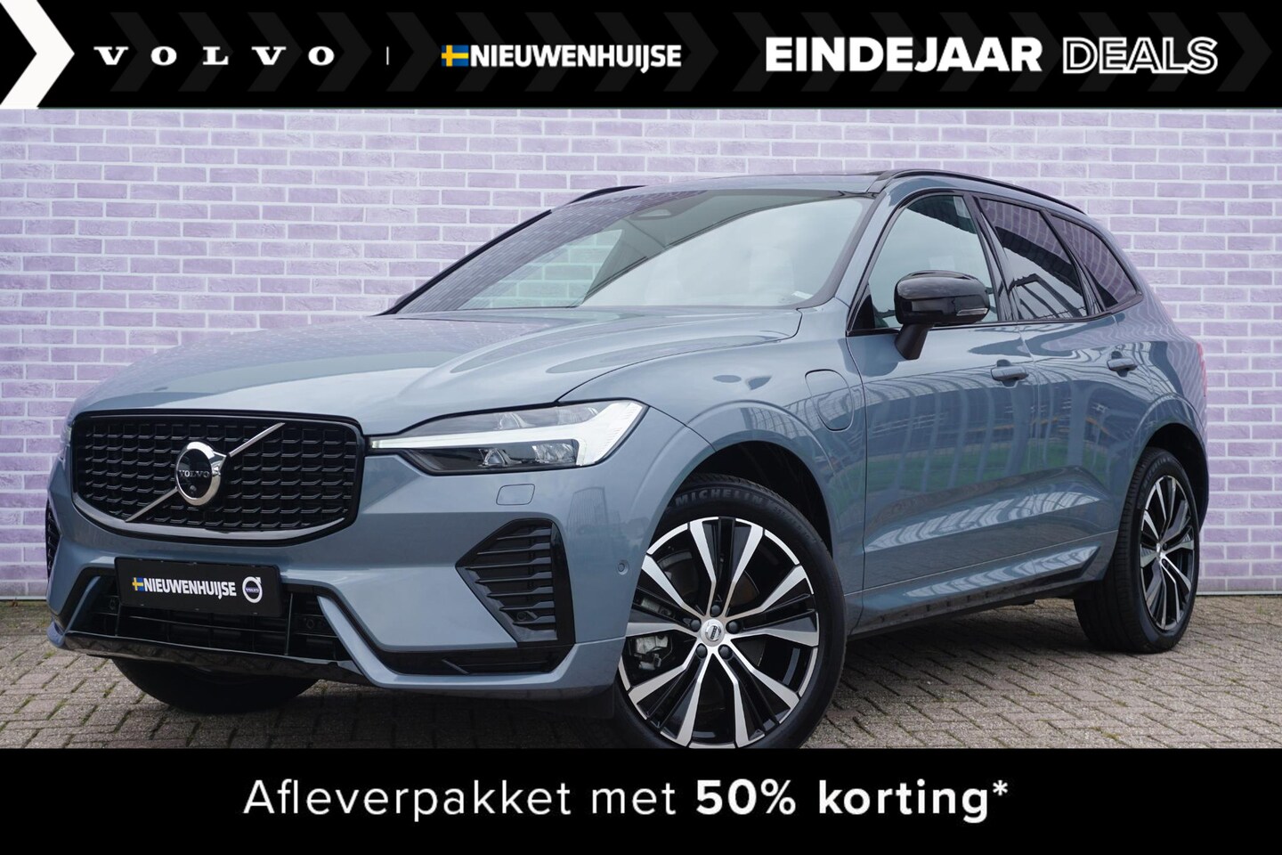 Volvo XC60 - 2.0 Recharge T6 AWD Ultimate Dark | LONG RANGE | 360° |  Harman/kardon | Schuif/kanteldak - AutoWereld.nl