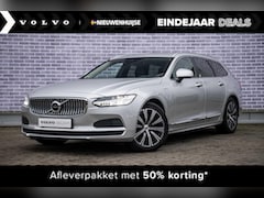 Volvo V90 - Recharge T6 AWD Inscription | Trekhaak | Harman Kardon Audio | Donker Glas | Standkachel |