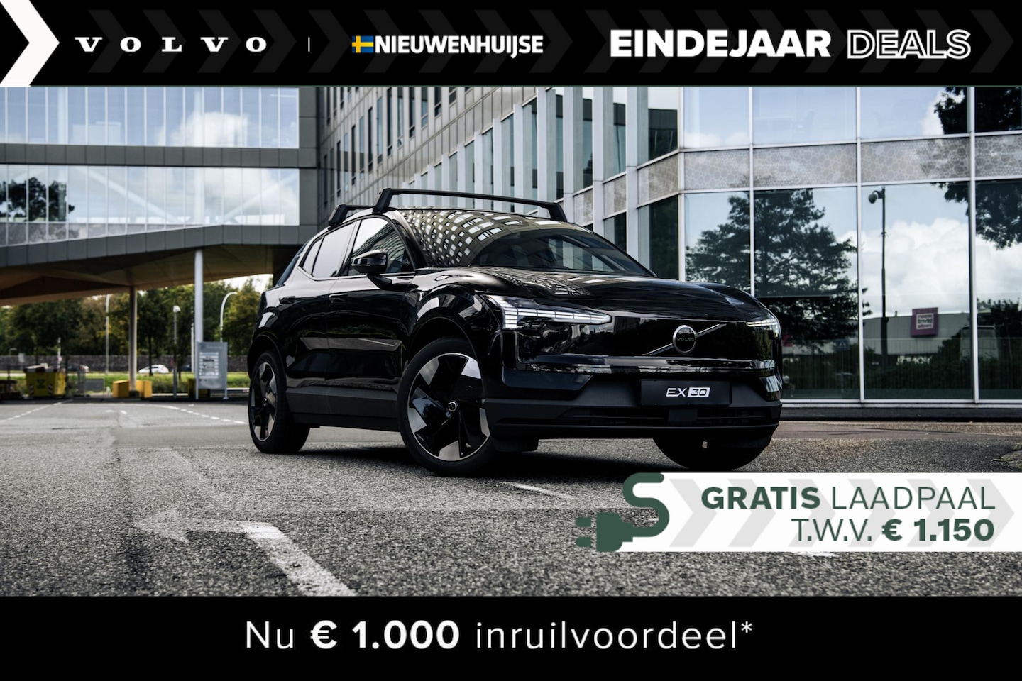 Volvo EX30 - Single Motor Extended Range Plus 69 kWh | Cargo | Grijs Kenteken |  Uit Voorraad Leverbaar - AutoWereld.nl