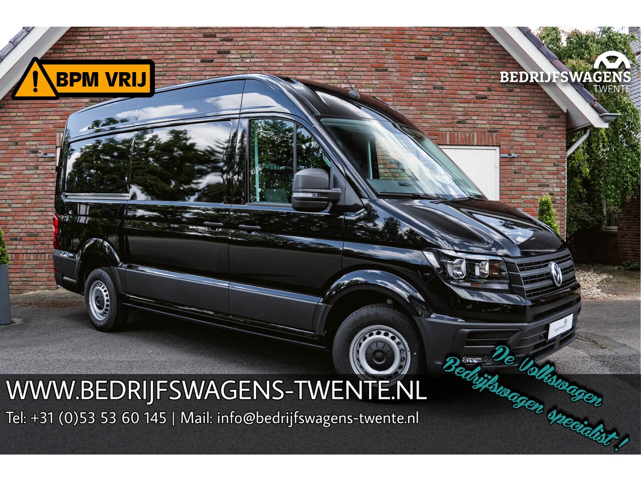 Volkswagen Crafter - 2.0 TDI 140PK Automaat L3H3 Comfortline Ergo. comfort stoel | Cruise Control | PDC | Apple - AutoWereld.nl