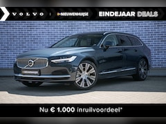 Volvo V90 - 2.0 T8 Recharge AWD Ultra Bright | Luchtvering | Bowers & Wilkins | 360 Camera | Stoelmass