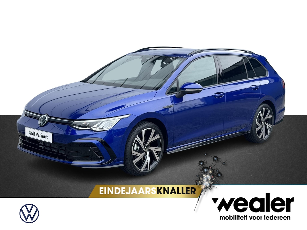 Volkswagen Golf Variant - R-Line 1.5 eTSI 96 kW / 130 pk Variant 7 versn. DS G - AutoWereld.nl