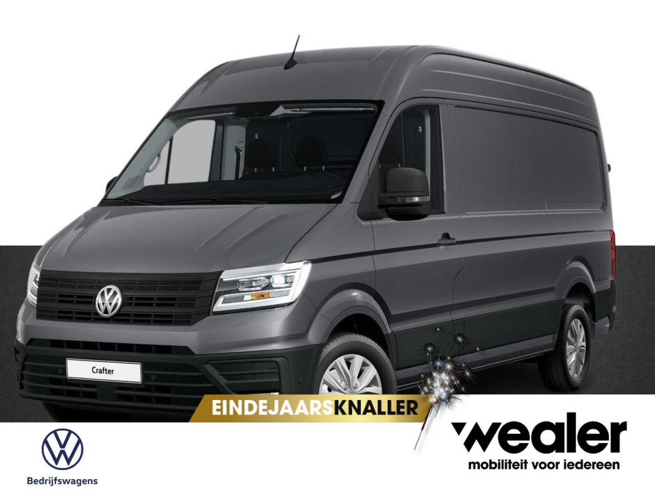 Volkswagen Crafter - Bedrijfswagens Exclusive L3 2.0 TDI EU6 130 kW (177 pk) GVW 3.5T WB 3640 MM 8 versn. Autom - AutoWereld.nl