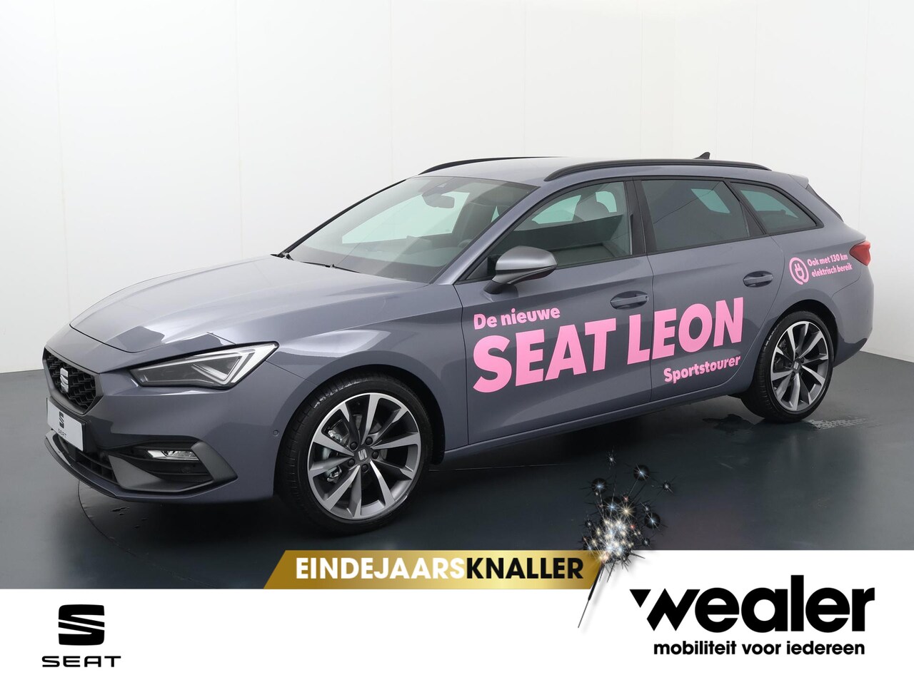 Seat Leon Sportstourer - FR Business Intense 1.5 eTSI 110kW / 150pk Station wagen 7 versn. DSG - AutoWereld.nl