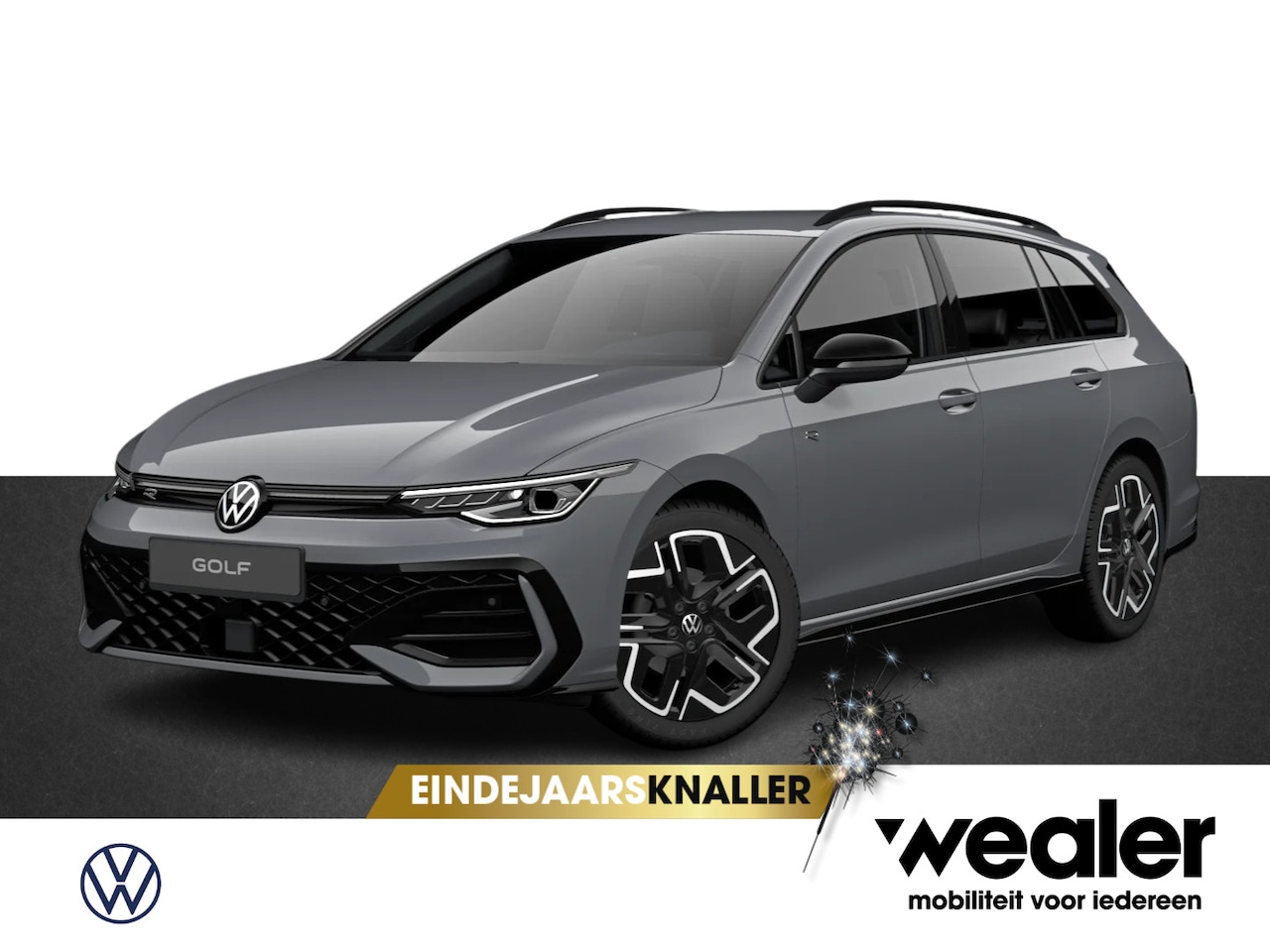 Volkswagen Golf Variant - R-Line-Edition 1.5 eTSI 85 kW / 116 pk Variant 7 v ersn. DSG | Black Style | Assistance pl - AutoWereld.nl