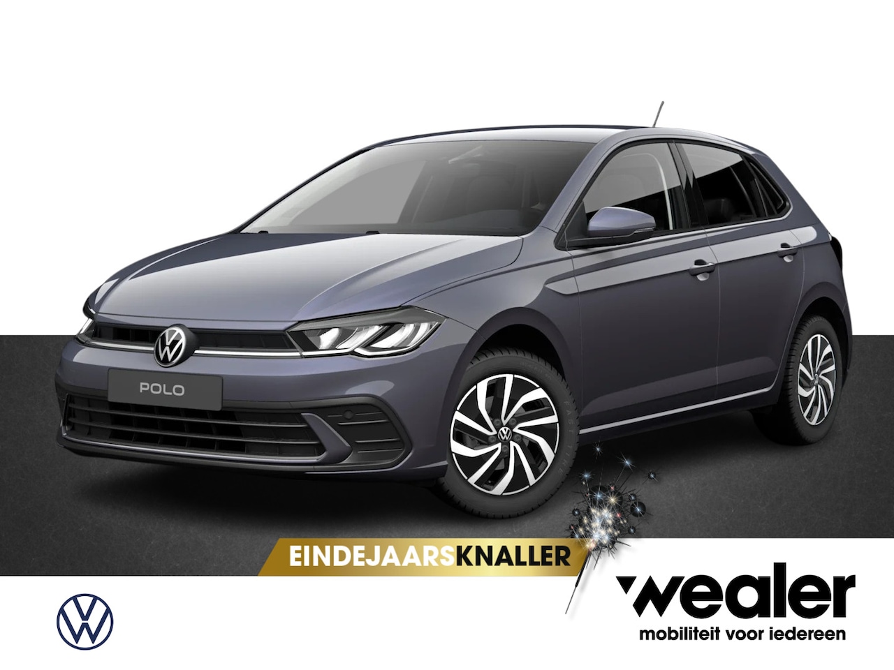 Volkswagen Polo - Life Edition 1.0 70 kW / 95 pk TSI Hatchback 5 ver sn. Hand | Parkeersensoren voor & achte - AutoWereld.nl