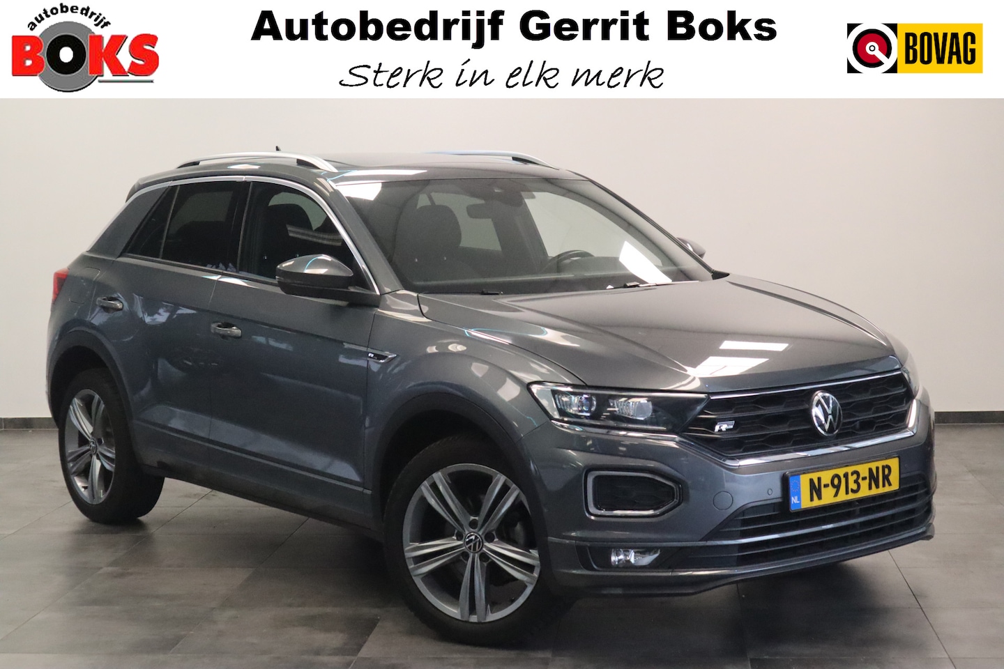 Volkswagen T-Roc - 1.5 TSI Sport Business R Panoramadak, VCP, Navigatie, Cruise control, 18 LMV 2 jaar garant - AutoWereld.nl