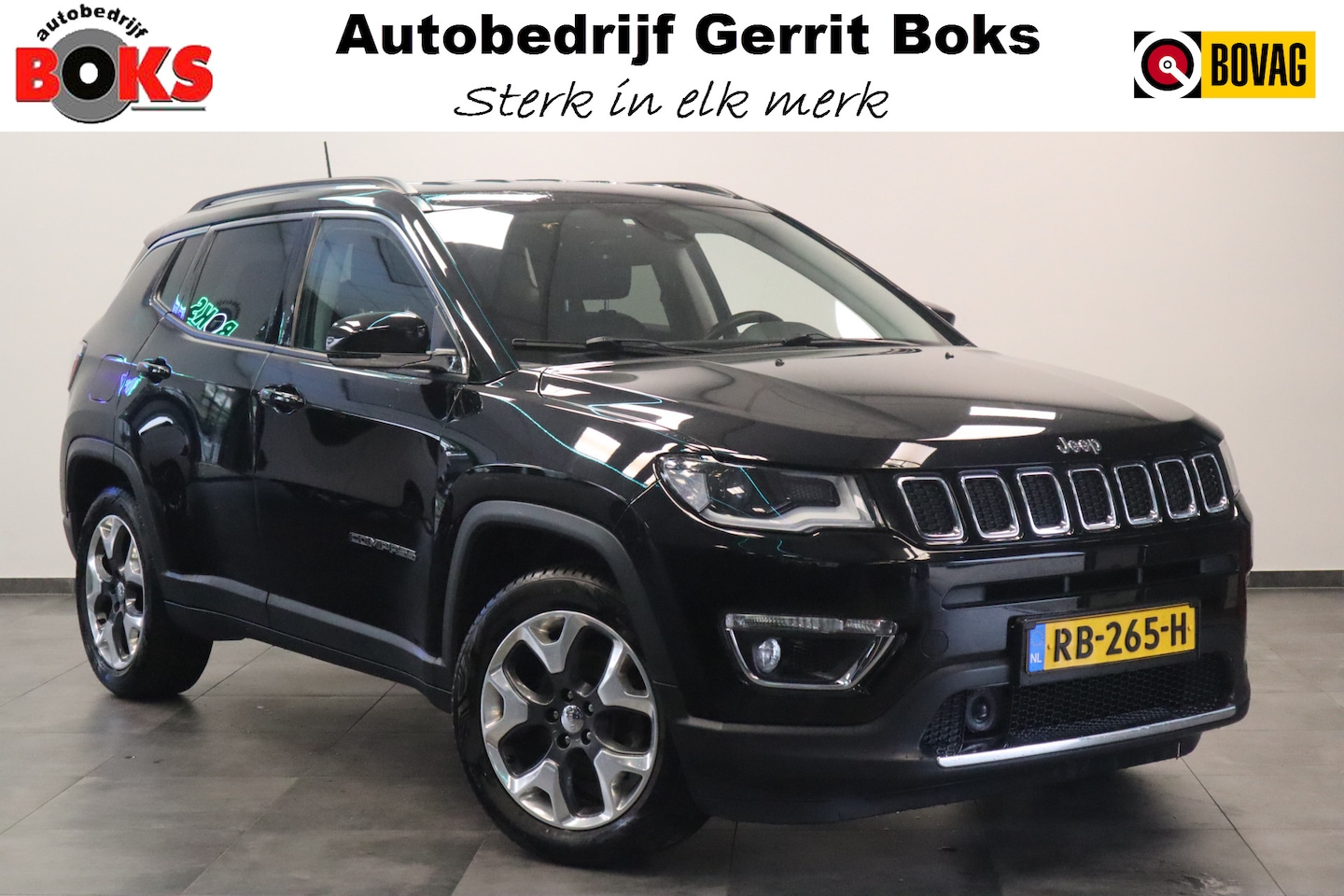 Jeep Compass - 1.4 MultiAir Opening Edition Plus Navigatie, Cruise control, Leder interieur, Beats speake - AutoWereld.nl