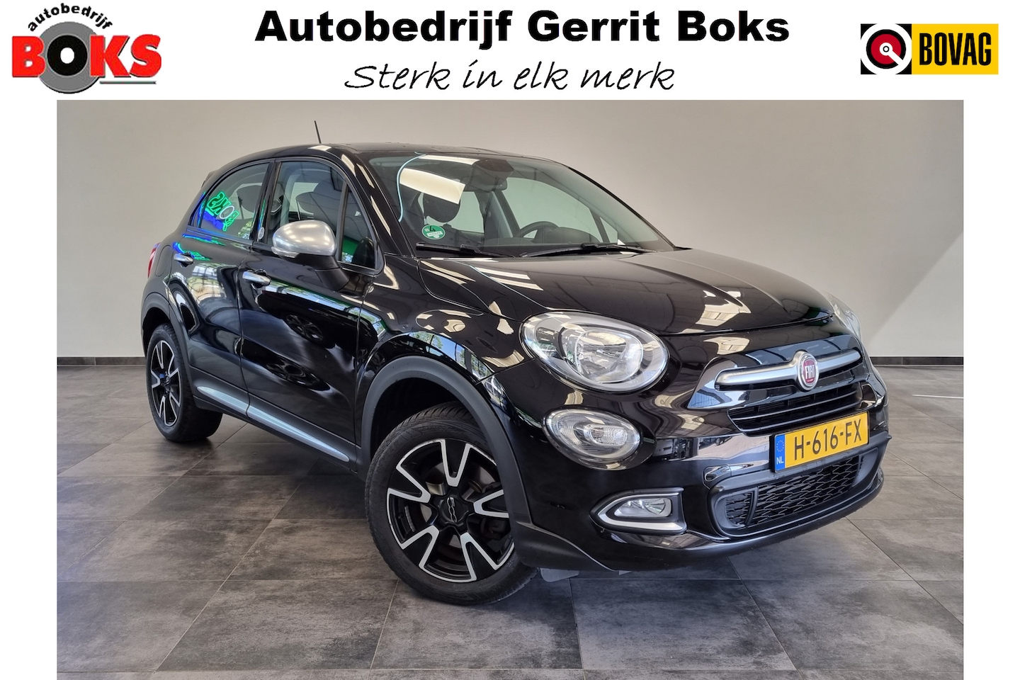 Fiat 500 X - 1.4 Turbo MultiAir Lounge Mirror Apple Carplay Navigatie, Apple Carplay, Climate Control, - AutoWereld.nl