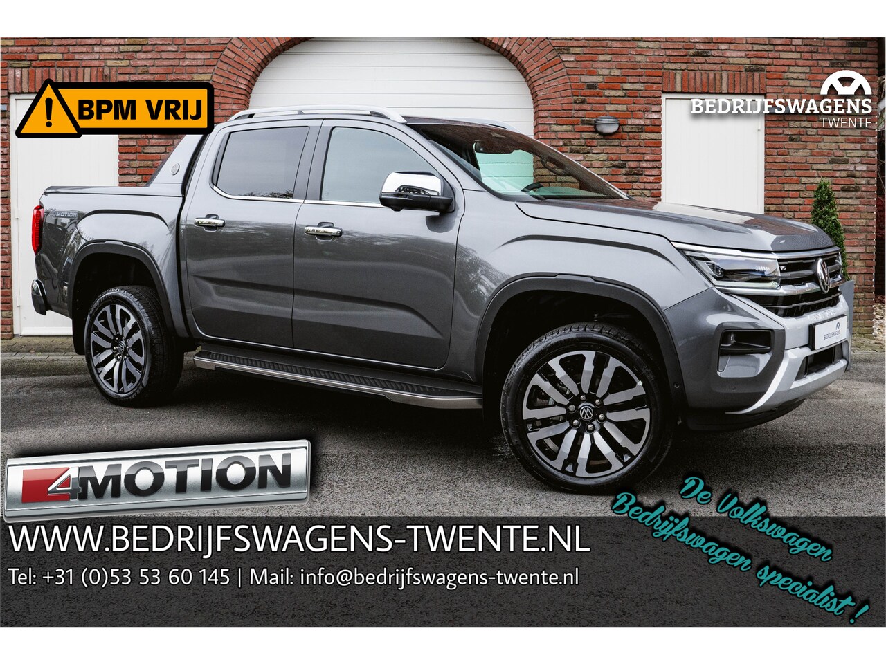 Volkswagen Amarok - 3.0 TDI V6 240PK 4-Motion Aventura IQ LED | Side Steps | Elek Rolkoffer | Trekhaak | 2-zit - AutoWereld.nl