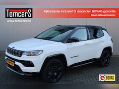 Jeep Compass - 4xe 240 Plug-in Hybrid PHEV Electric S Navigatie/Camera/Leder/Stoel-Stuurverwarming