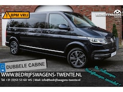 Volkswagen Transporter Caravelle - T6.1 2.0 TDI 204 PK DSG L2H1 A-KLEP FULL OPTIONS DUB/CAB ACC | LED | Leder | Side Assist |