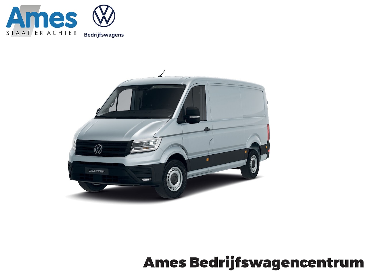 Volkswagen Crafter - 30 2.0 TDI L3H2 Highline 140 Pk Automaat | Trekhaakvoorbereiding | App-connect | 3 Zits - AutoWereld.nl