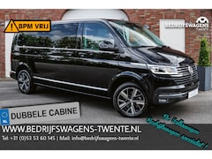 Volkswagen Transporter Caravelle - T6.1 2.0 TDI 204 PK DSG L2H1 A-KLEP FULL OPTIONS DUB/CAB ACC | LED | Leder | Side Assist |