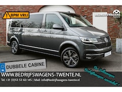 Volkswagen Transporter Caravelle - T6.1 2.0 TDI 204 PK DSG L2H1 A-KLEP DUB/CAB ACC | LED | Leder | Side Assist | Privacy glas