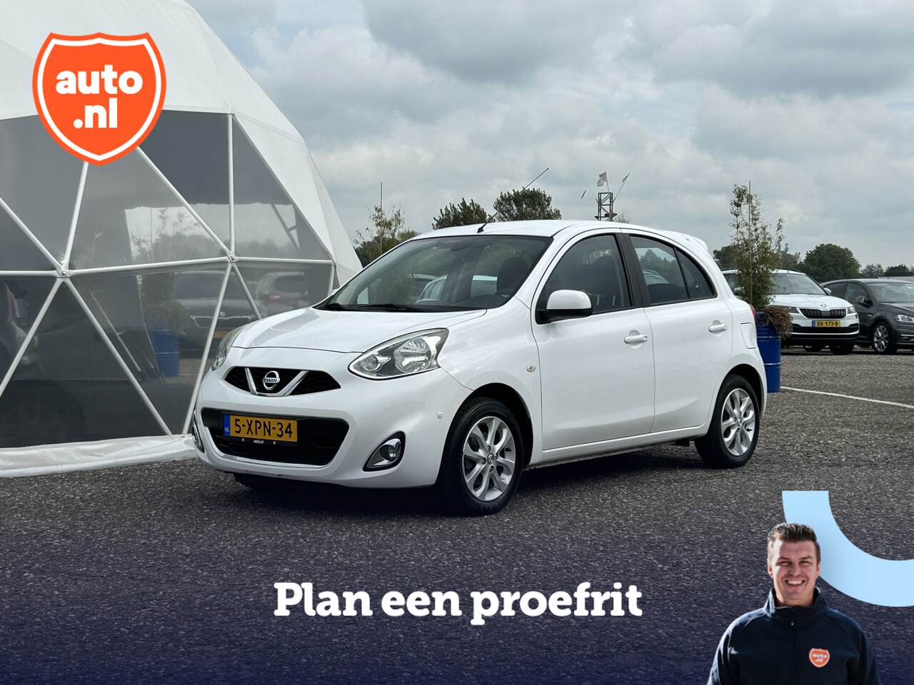 Nissan Micra - 1.2 DIG-S Connect Edition | Navigatie | Cruise Control | Parkeersensoren | Airco | - AutoWereld.nl