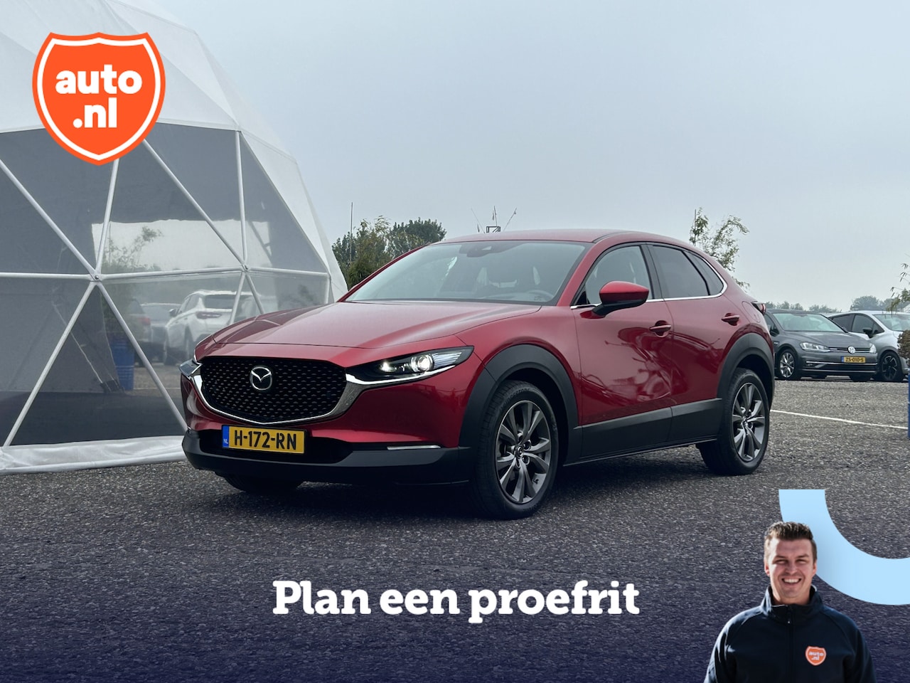 Mazda CX-30 - 2.0 e-SkyActiv-X M Hybrid Luxury Bose | Apple CarPlay | Navigatie | Leer - AutoWereld.nl