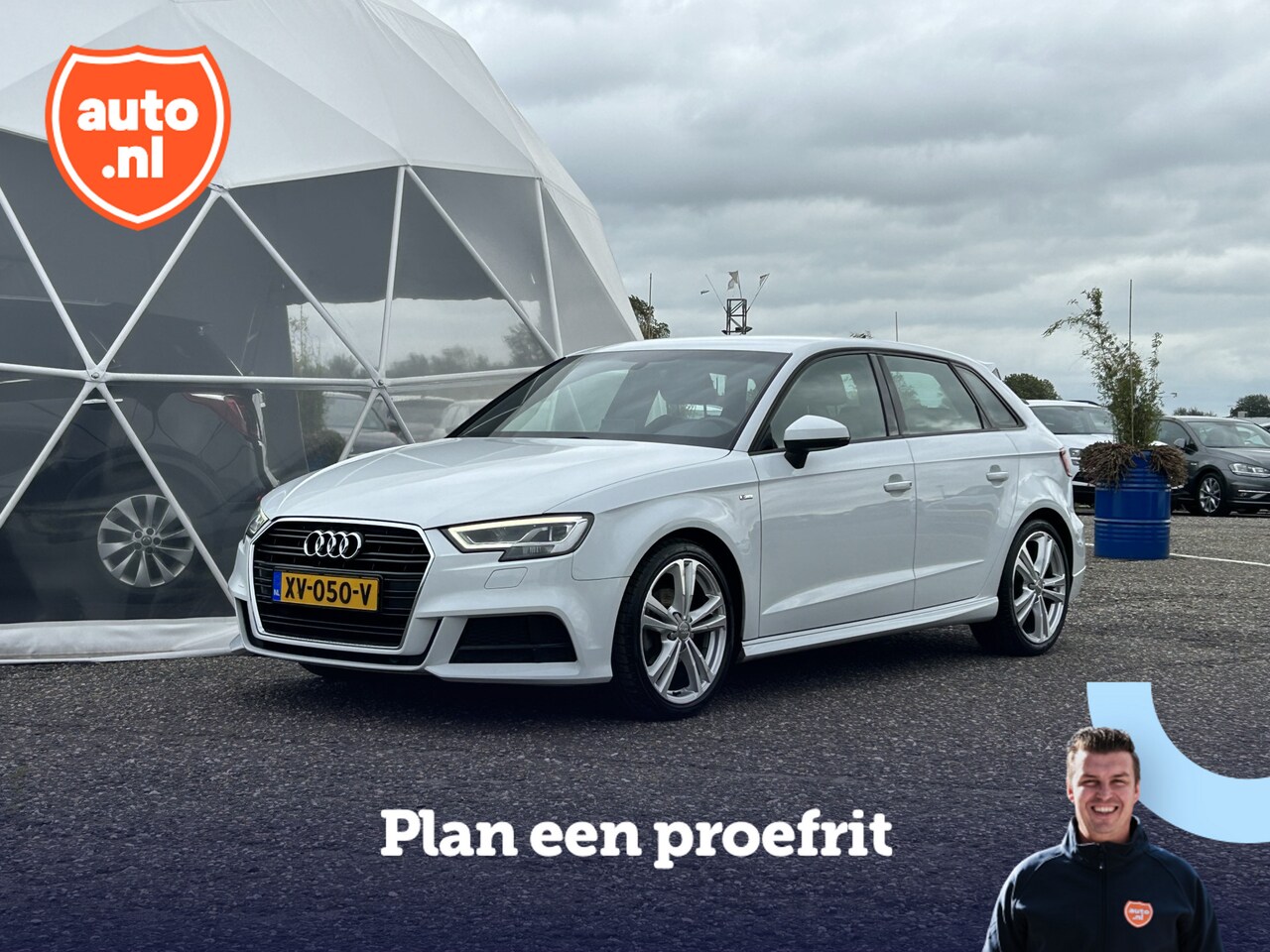 Audi A3 Sportback - 30 TFSI Sport S Line Edition | Cruise Control | LED | Navigatie | 18' LM Velgen | - AutoWereld.nl