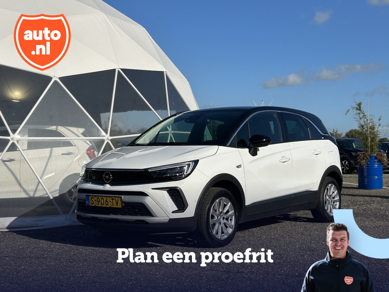 Opel Crossland - 1.2 Turbo Elegance | Camera | Carplay | Stuur/Stoelverwarming | Dodehoek detectie | 16"LM - AutoWereld.nl