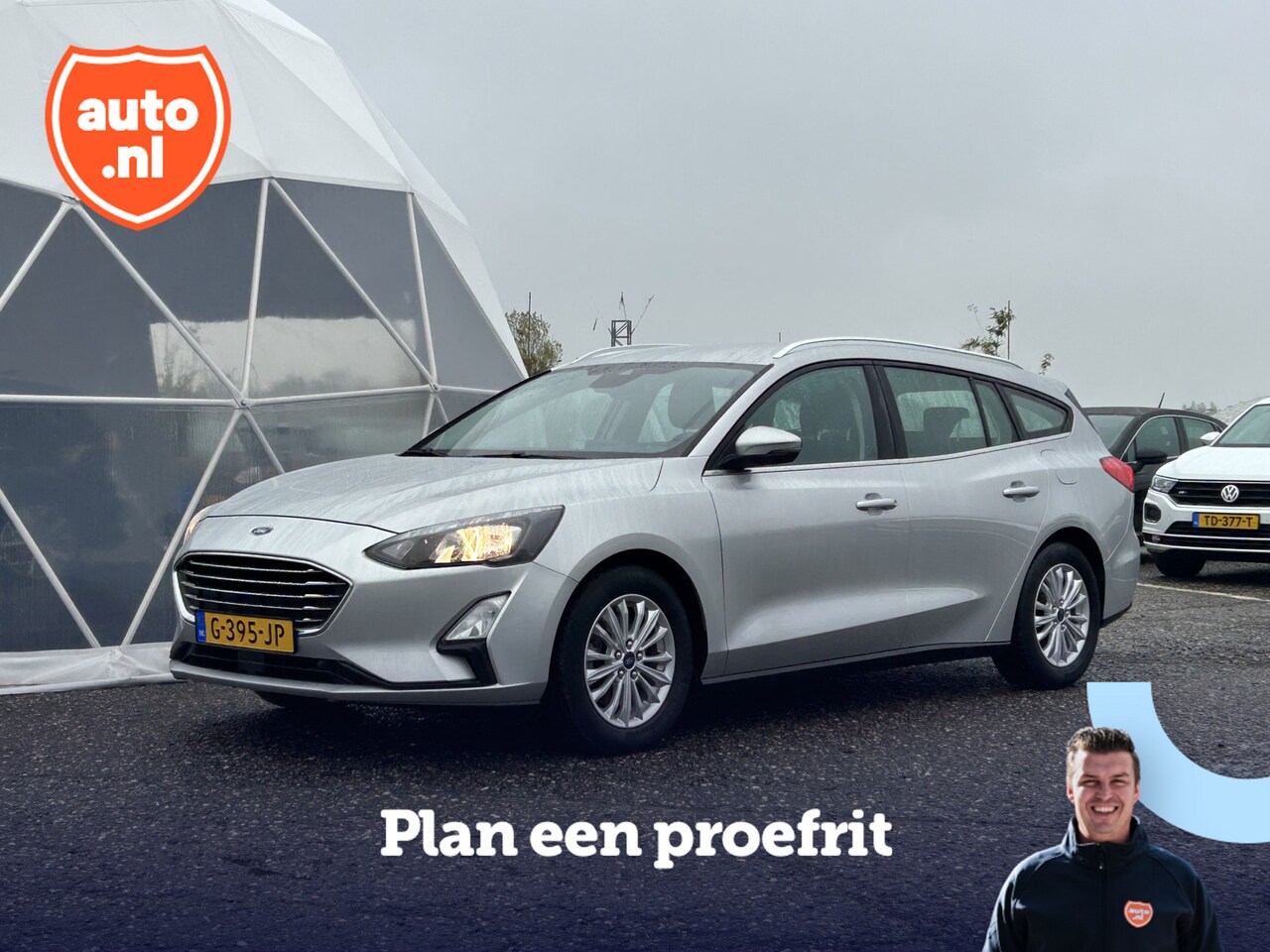 Ford Focus Wagon - 1.0 EcoBoost Titanium Business | Carplay | Navigatie | Keyless | Lane-assist | LED achterl - AutoWereld.nl