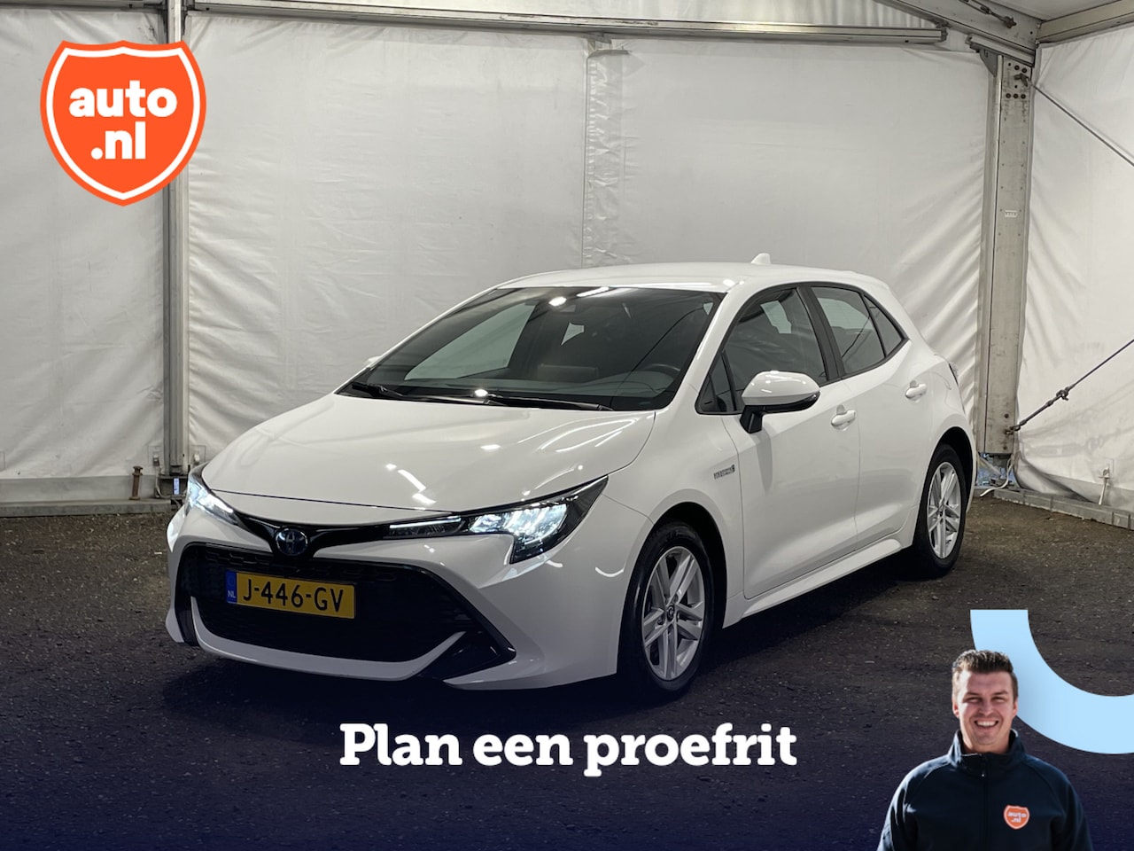 Toyota Corolla - 1.8 Hybrid Business | Camera | Carplay | Adapt Cruise Control | LED | 16"LM Velgen | - AutoWereld.nl