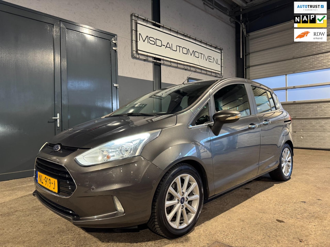 Ford B-Max - 1.0 EcoBoost Titanium Camera Onderhouden NAP - AutoWereld.nl