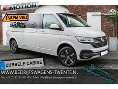 Volkswagen Transporter Caravelle - T6.1 Caravelle 204pk Highline 4-MOTION DSG DUB/CAB ACC | LED | Leder | Side Assist | ELEKT