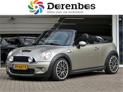 MINI Cabrio - 1.6 Cooper S | 175 pk | motor vernieuwd | Xenon | lederen bekleding | 17"wielen